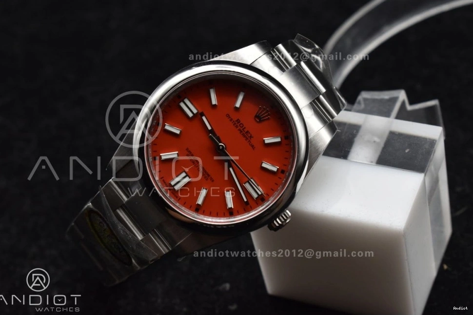 Oyster Versatile 41mm Edition 124300 Clean 938 Perpetual 904L Best 1:1 Dial Red VR Steel 0810